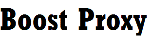 boost proxy